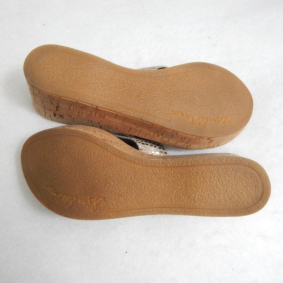 Sam Edelman Sandals Womens Size 8.5M Wedges Slip On - Picture 8 of 10